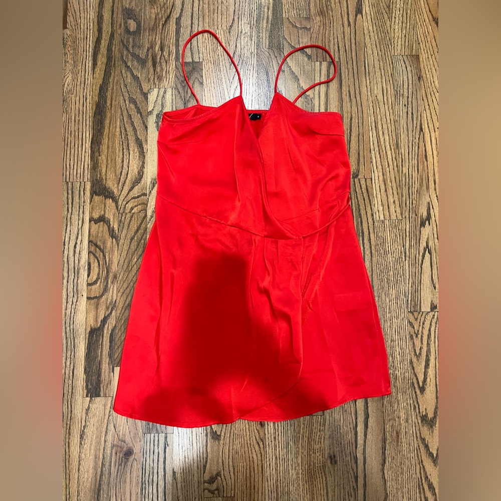 Motel Rocks Bold Red Dress